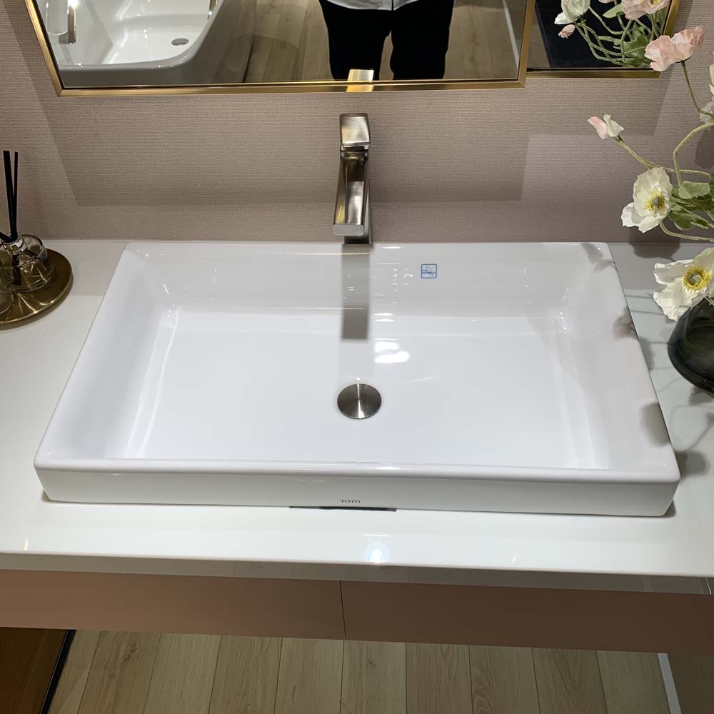 Chậu rửa lavabo đặt bàn TOTO LT1717