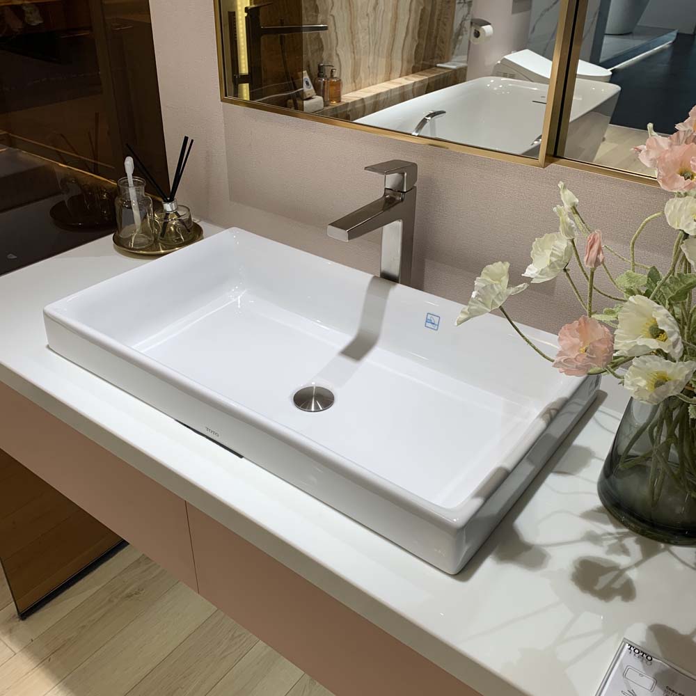 Chậu rửa lavabo đặt bàn TOTO LT1717