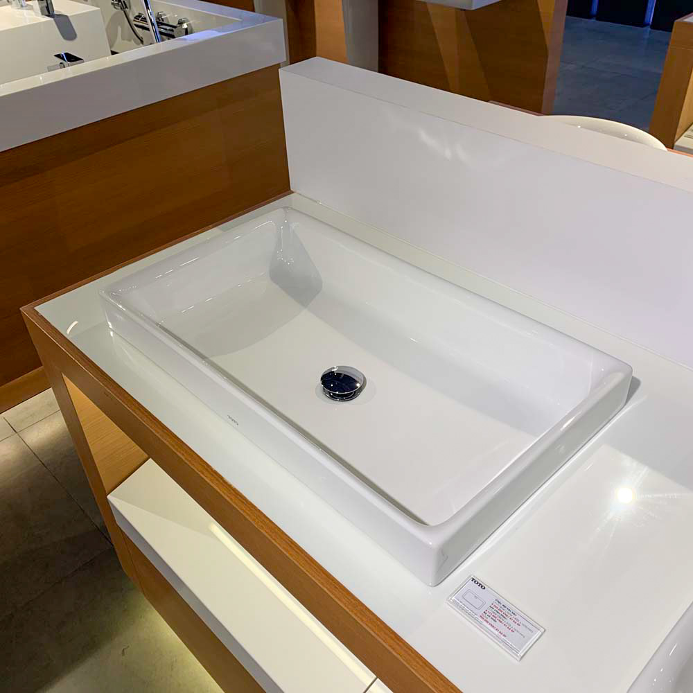 Chậu rửa lavabo đặt bàn TOTO LT1717