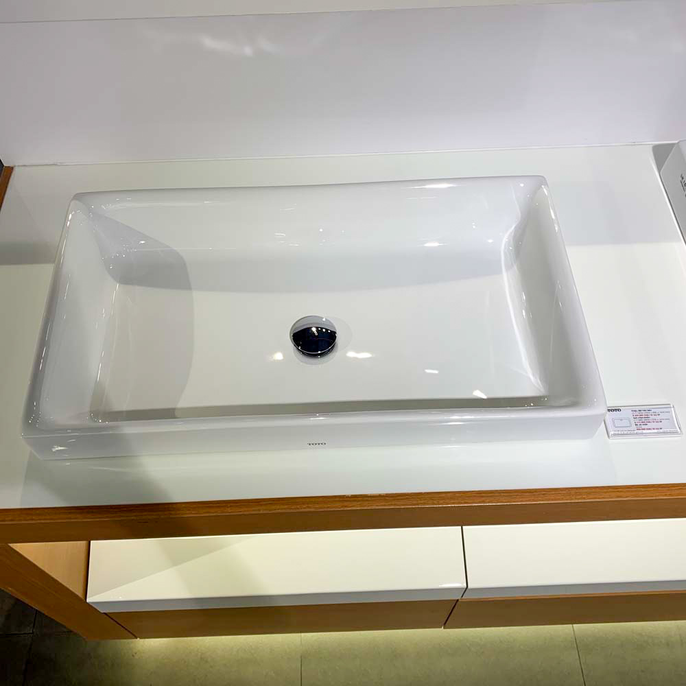 Chậu rửa lavabo đặt bàn TOTO LT1717