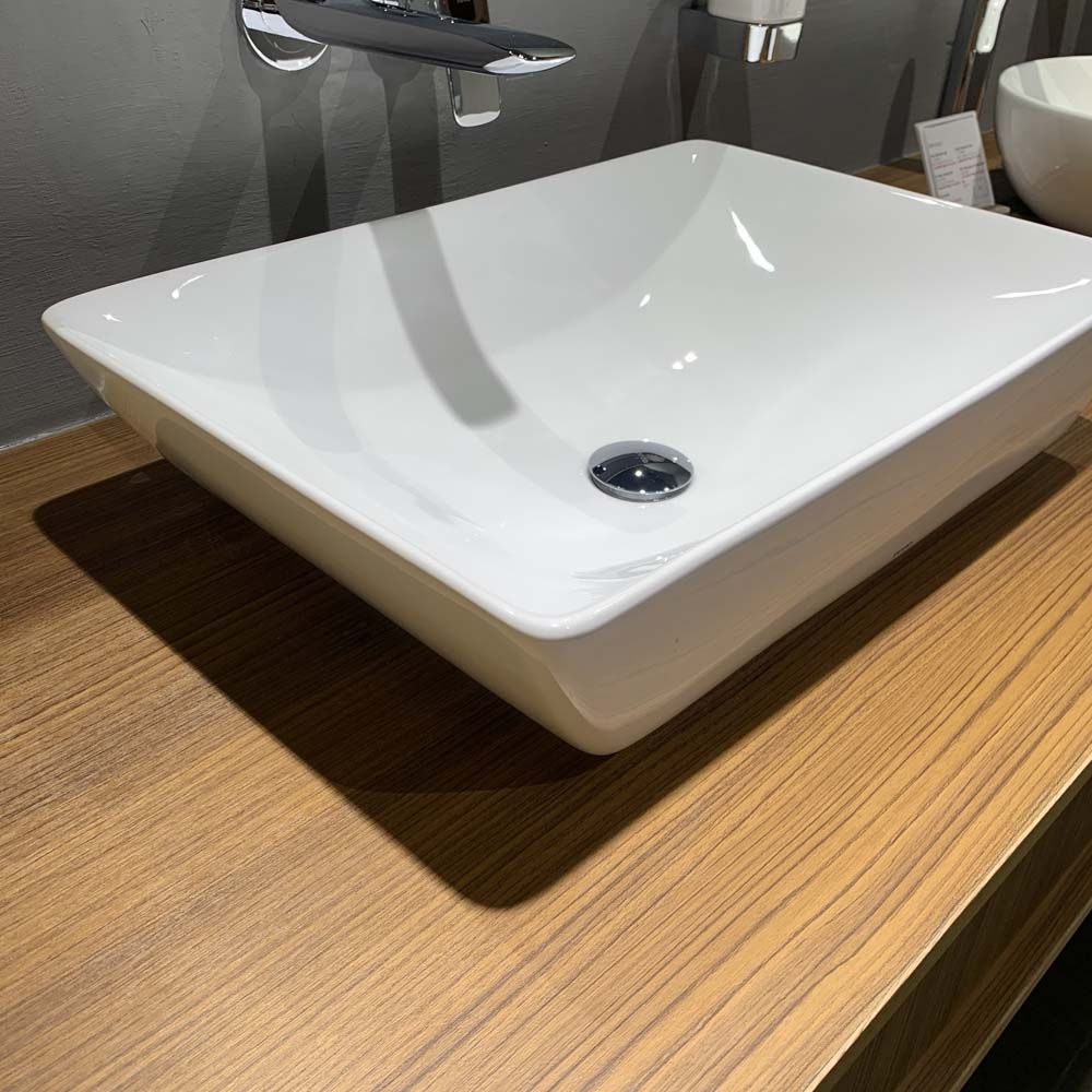 Chậu rửa lavabo đặt bàn TOTO LT1735#XW (LT1735XW) màu trắng bóng