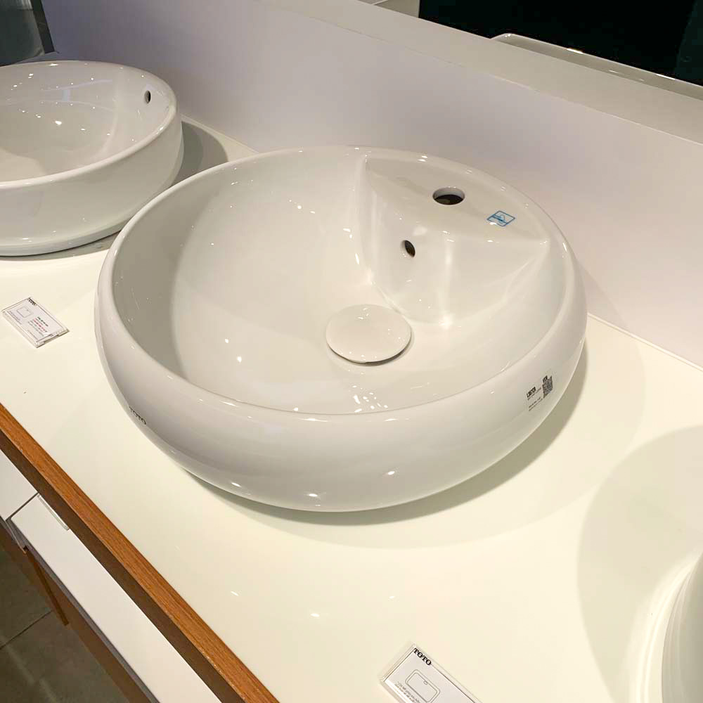 Chậu rửa lavabo đặt bàn TOTO LT367CR (LT367CT)