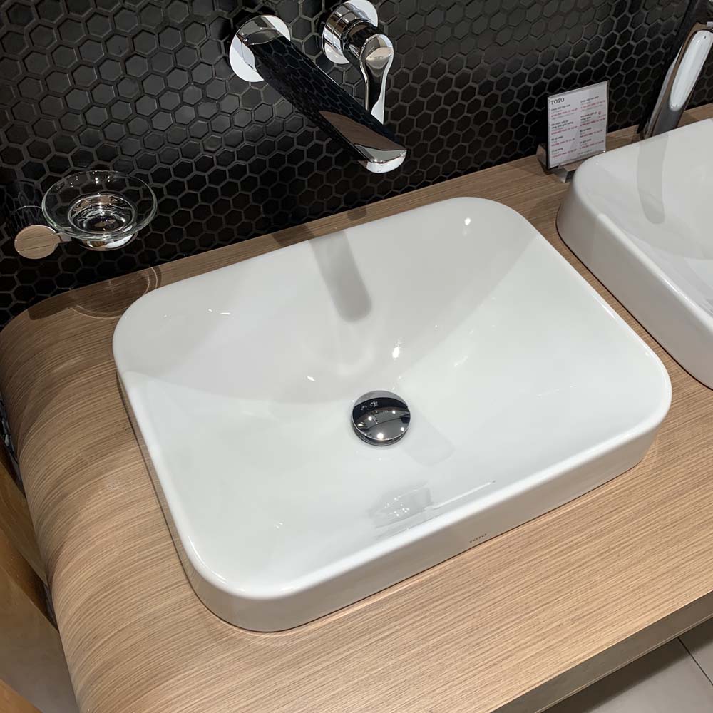 Chậu rửa lavabo đặt bàn TOTO LT5715