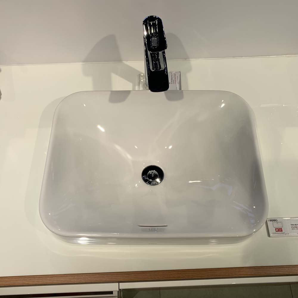 Chậu rửa lavabo đặt bàn TOTO LT5715