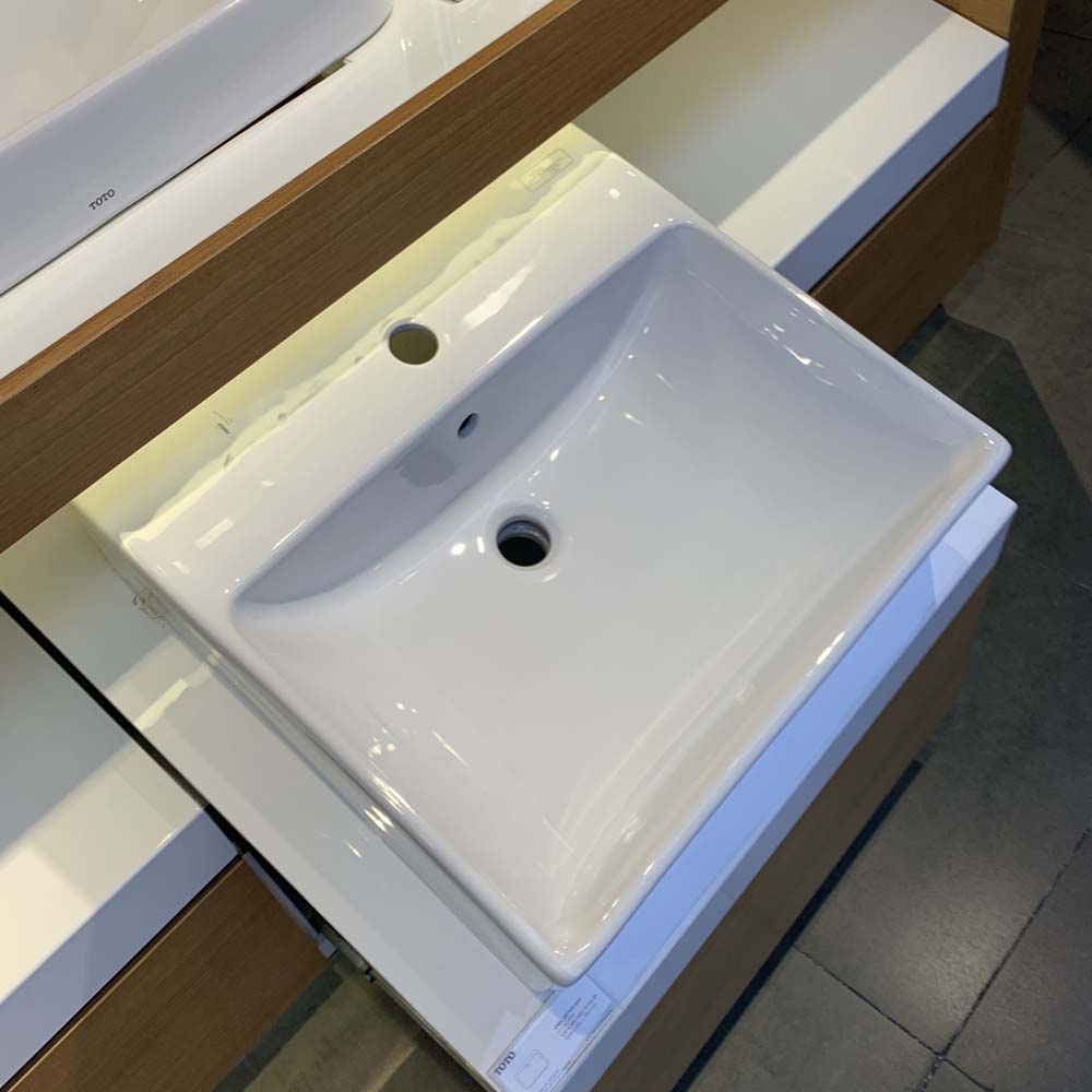 Chậu rửa lavabo đặt bàn TOTO LT710CTR