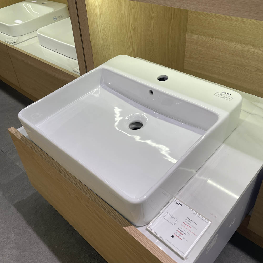 Chậu rửa lavabo đặt bàn TOTO LT950C