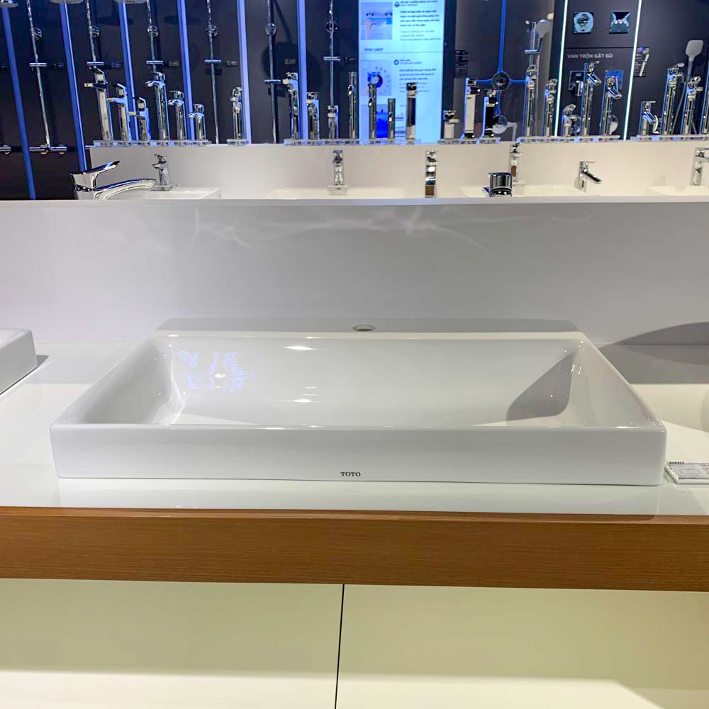 Chậu rửa lavabo đặt bàn TOTO LW1617C