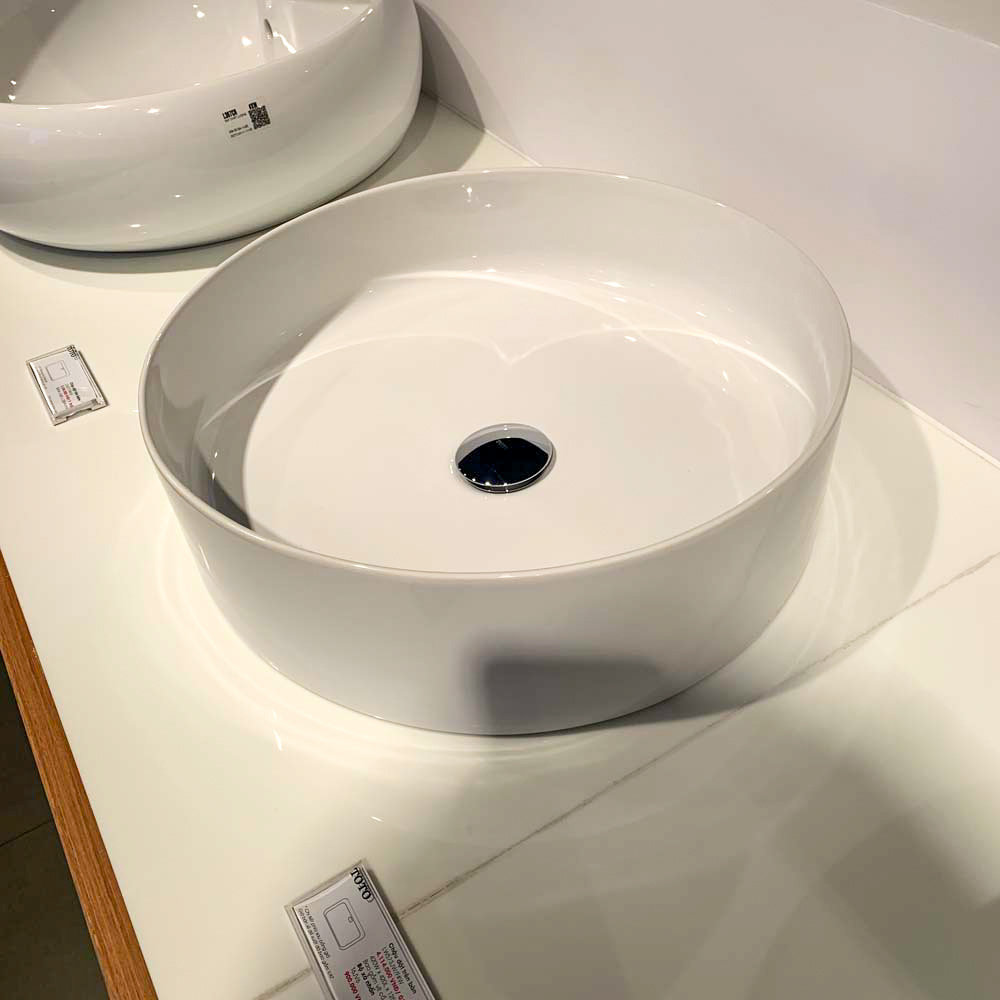Chậu rửa lavabo đặt bàn TOTO LW573JWF
