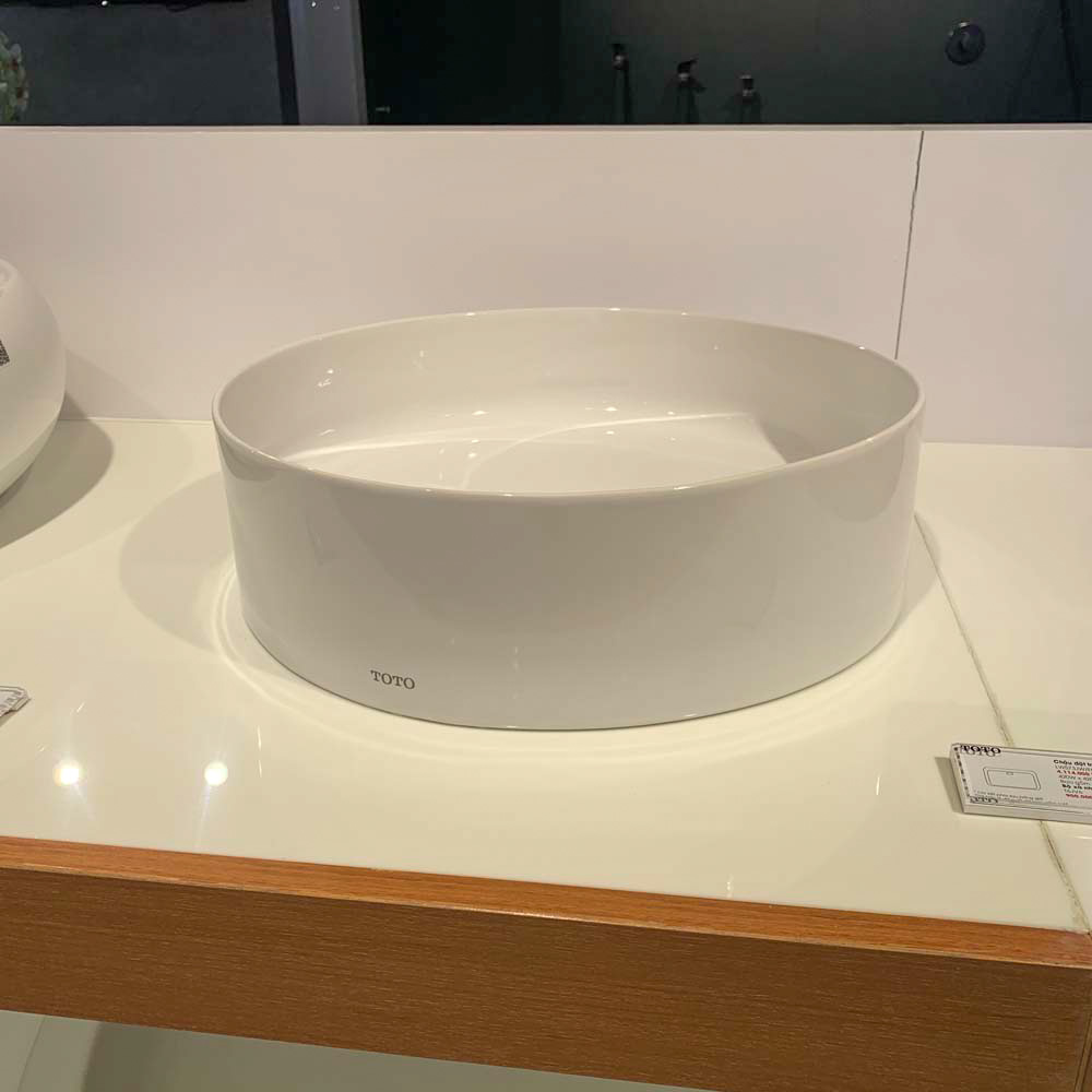 Chậu rửa lavabo đặt bàn TOTO LW573JWF
