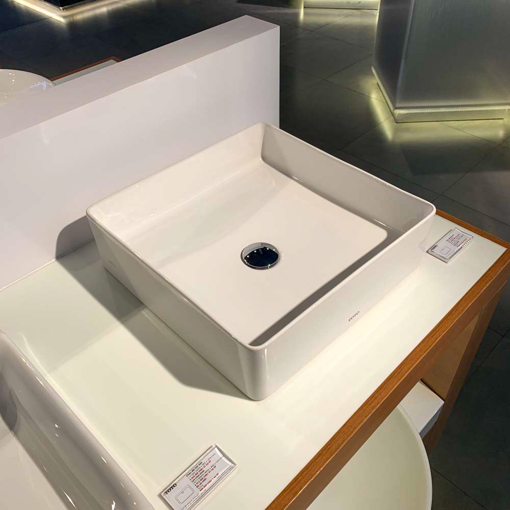 Chậu rửa lavabo đặt bàn TOTO LW574JWF