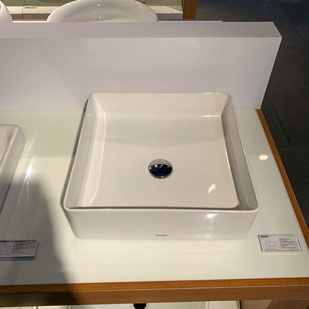 Chậu rửa lavabo đặt bàn TOTO LW574JWF