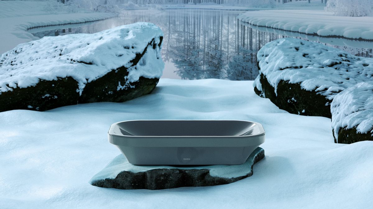 Chậu rửa lavabo đặt bàn TOTO LW630JDW/F#ASB (LW630JDWFASB) màu xanh tro