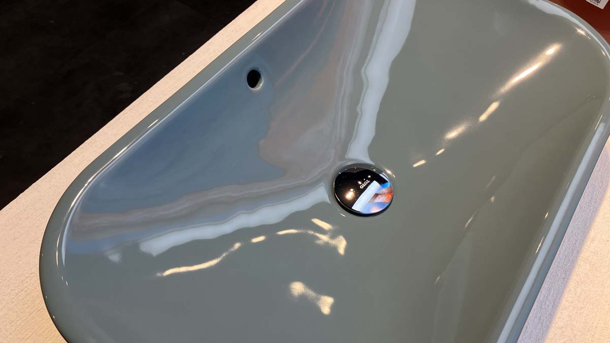 Chậu rửa lavabo đặt bàn TOTO LW630JDW/F#ASB (LW630JDWFASB) màu xanh tro