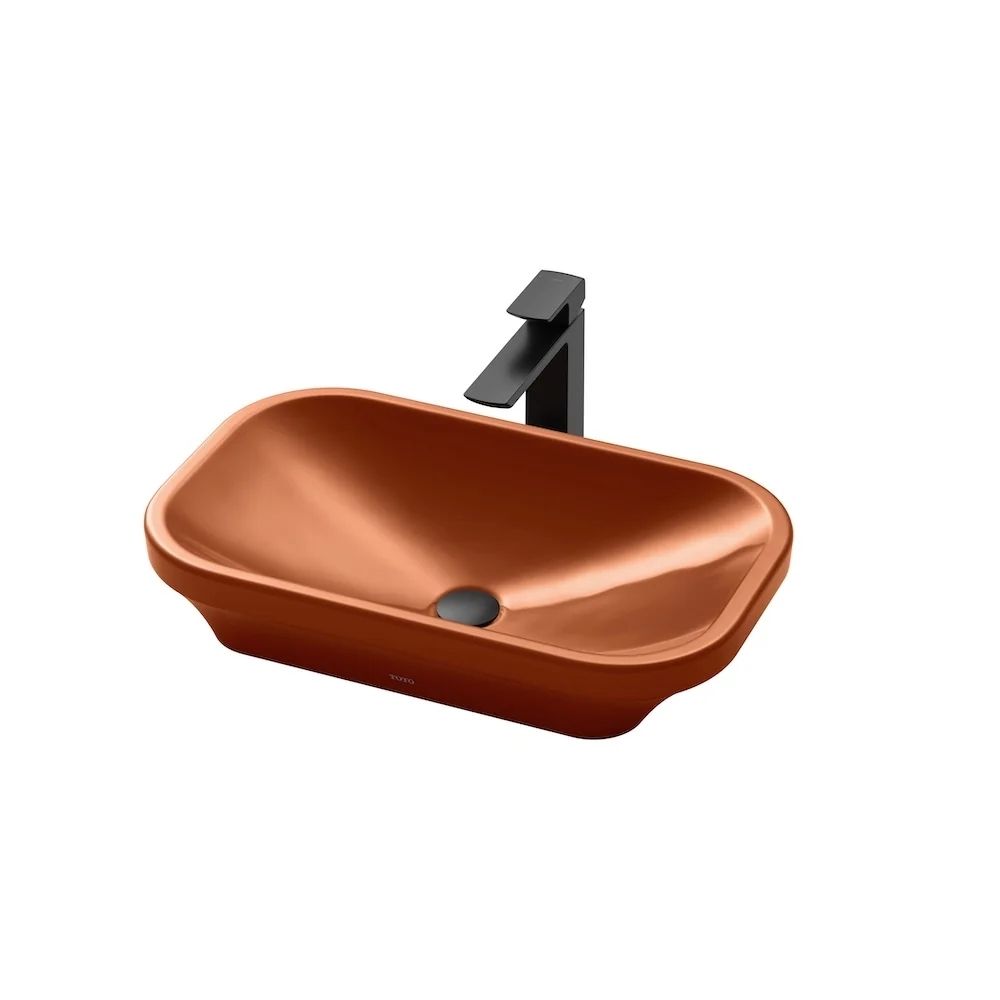 Chậu rửa lavabo đặt bàn TOTO LW630JDW/F#SCR (LW630JDWFSCR) màu đỏ