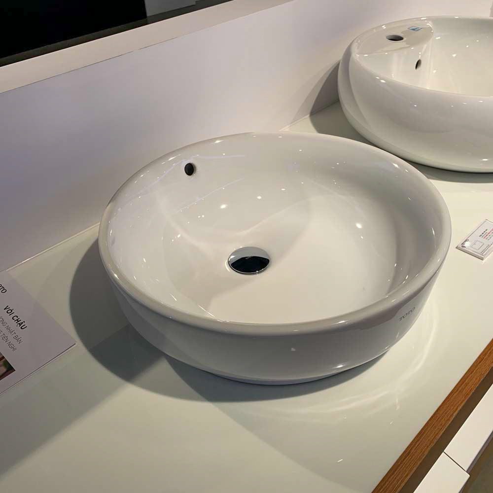 Chậu rửa lavabo đặt bàn TOTO LW895JW/F