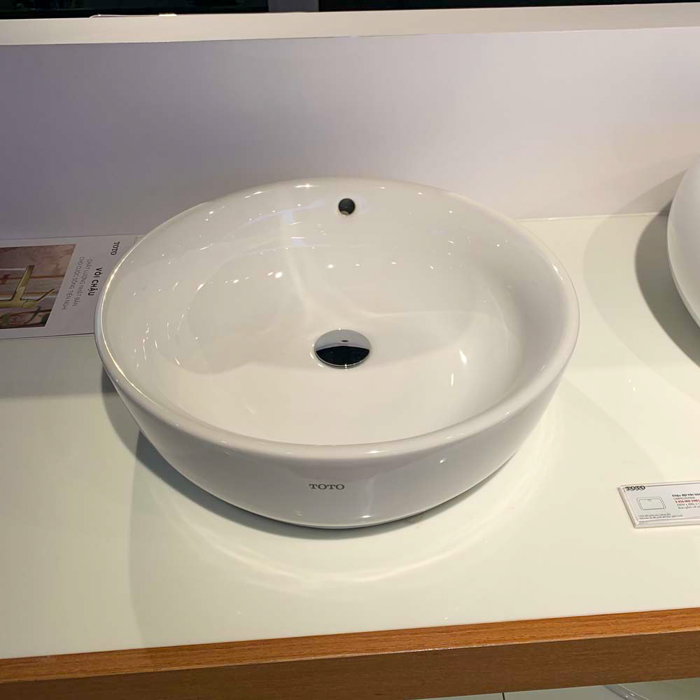Chậu rửa lavabo đặt bàn TOTO LW895JW/F