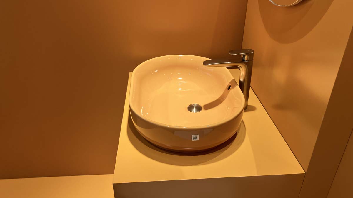 Chậu rửa lavabo đặt bàn TOTO LW896JW/F#MDR (LW896JWFMDR) màu cam vàng