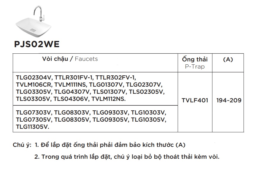 Chậu lavabo đặt bàn Galalato TOTO PJS02WE#GW (PJS02WEGW) trắng bóng