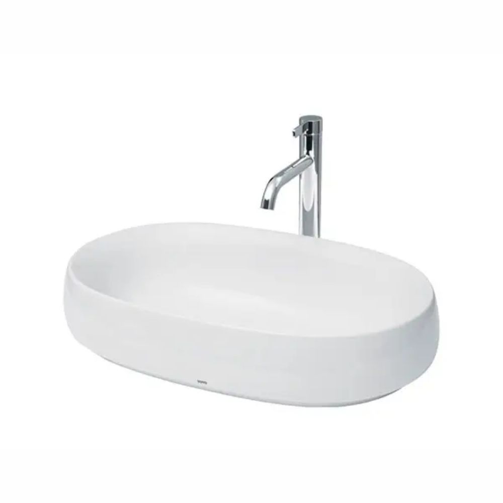 Chậu lavabo đặt bàn Galalato TOTO PJS05WE#MW (PJS05WEMW) trắng mờ