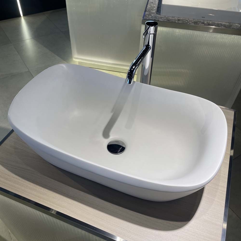 Chậu lavabo đặt bàn Galalato TOTO PJS07WE#MW (PJS07WEMW) trắng mờ