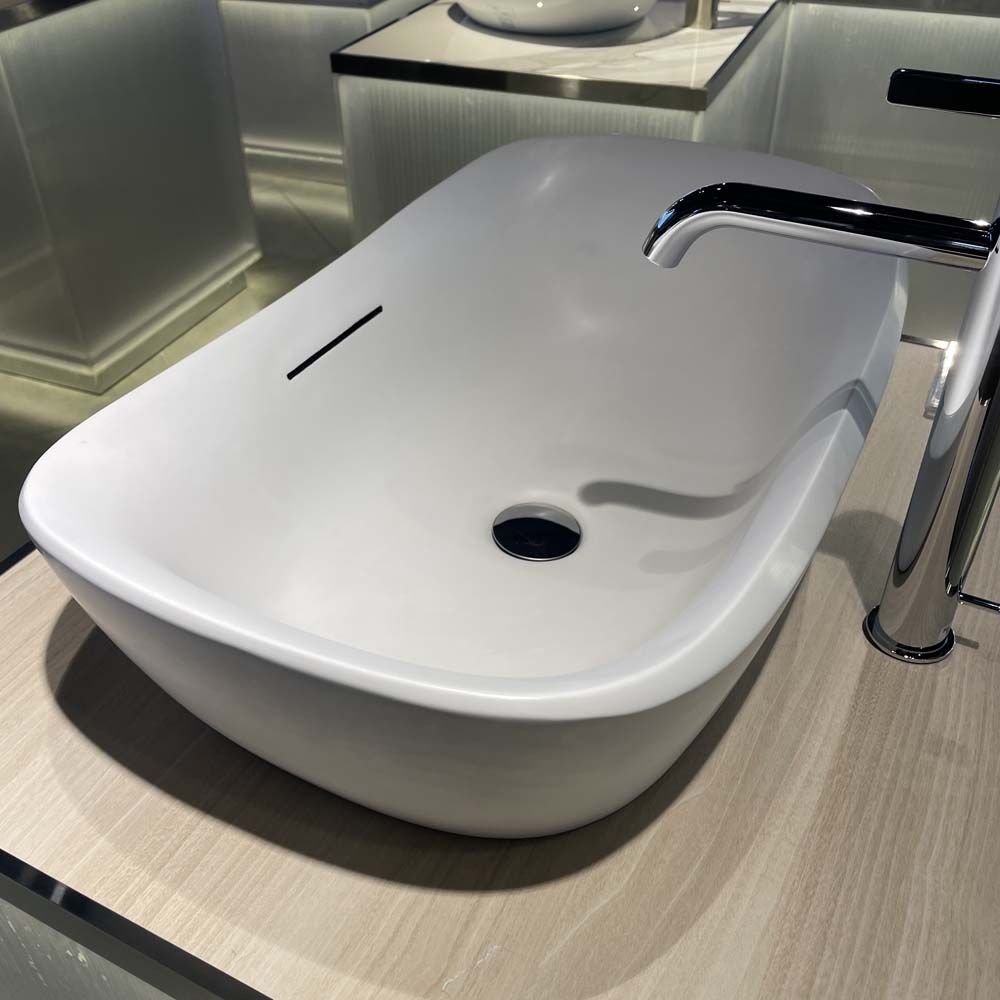 Chậu lavabo đặt bàn Galalato TOTO PJS07WE#MW (PJS07WEMW) trắng mờ