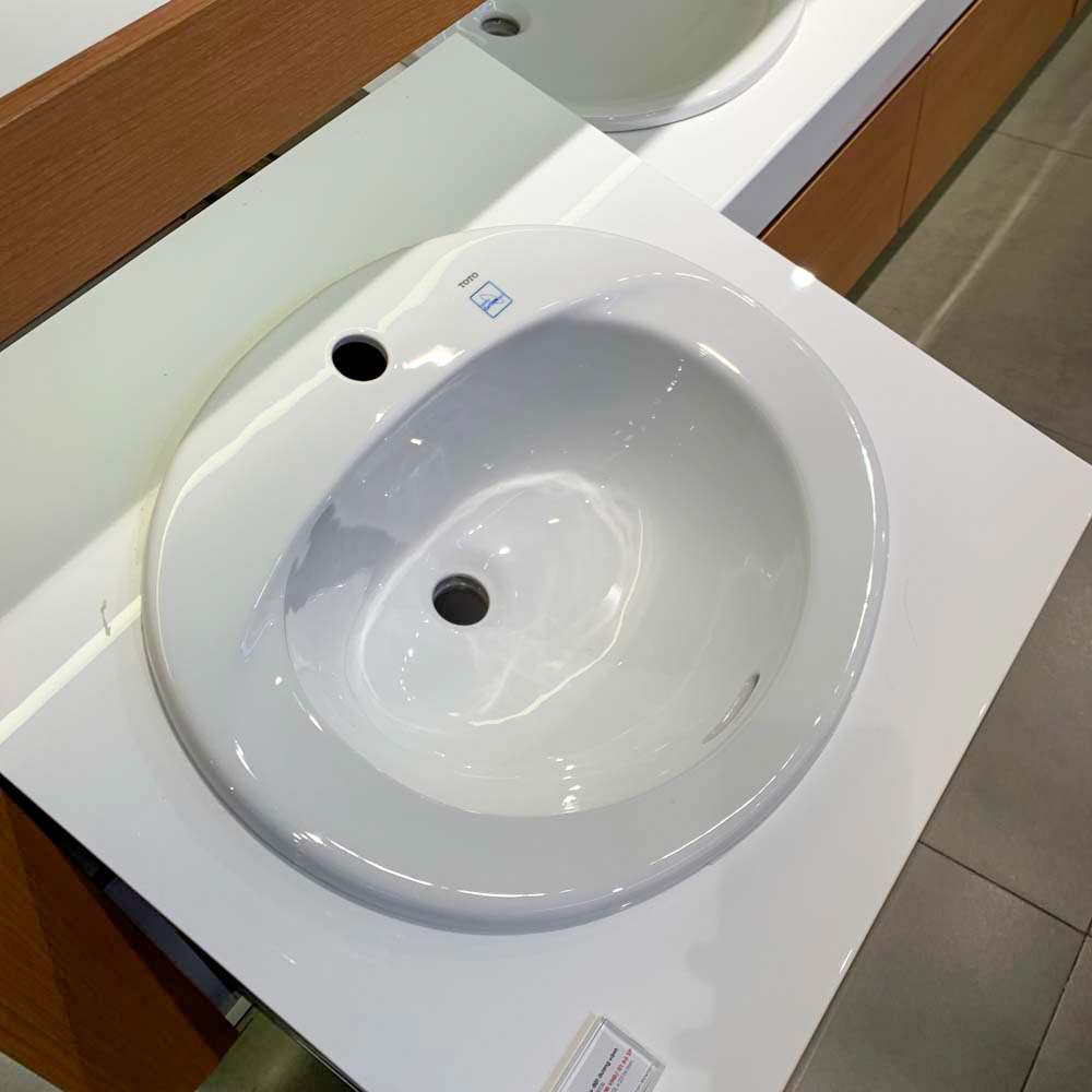 Chậu lavabo dương vành TOTO L501C
