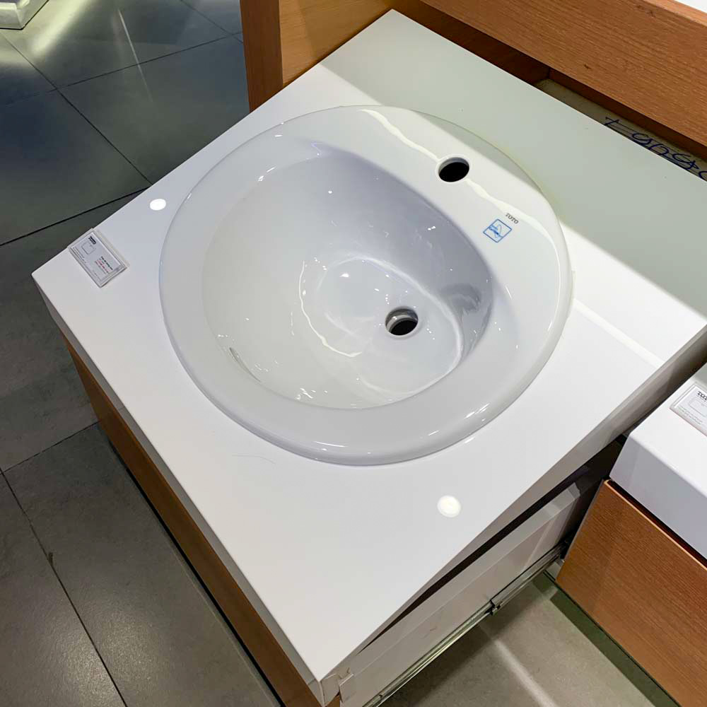 Chậu lavabo dương vành TOTO L501C