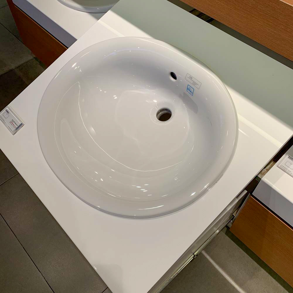 Chậu lavabo dương vành TOTO L762