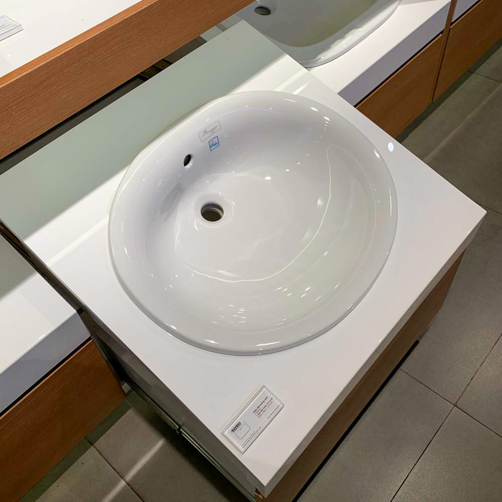 Chậu lavabo dương vành TOTO L762