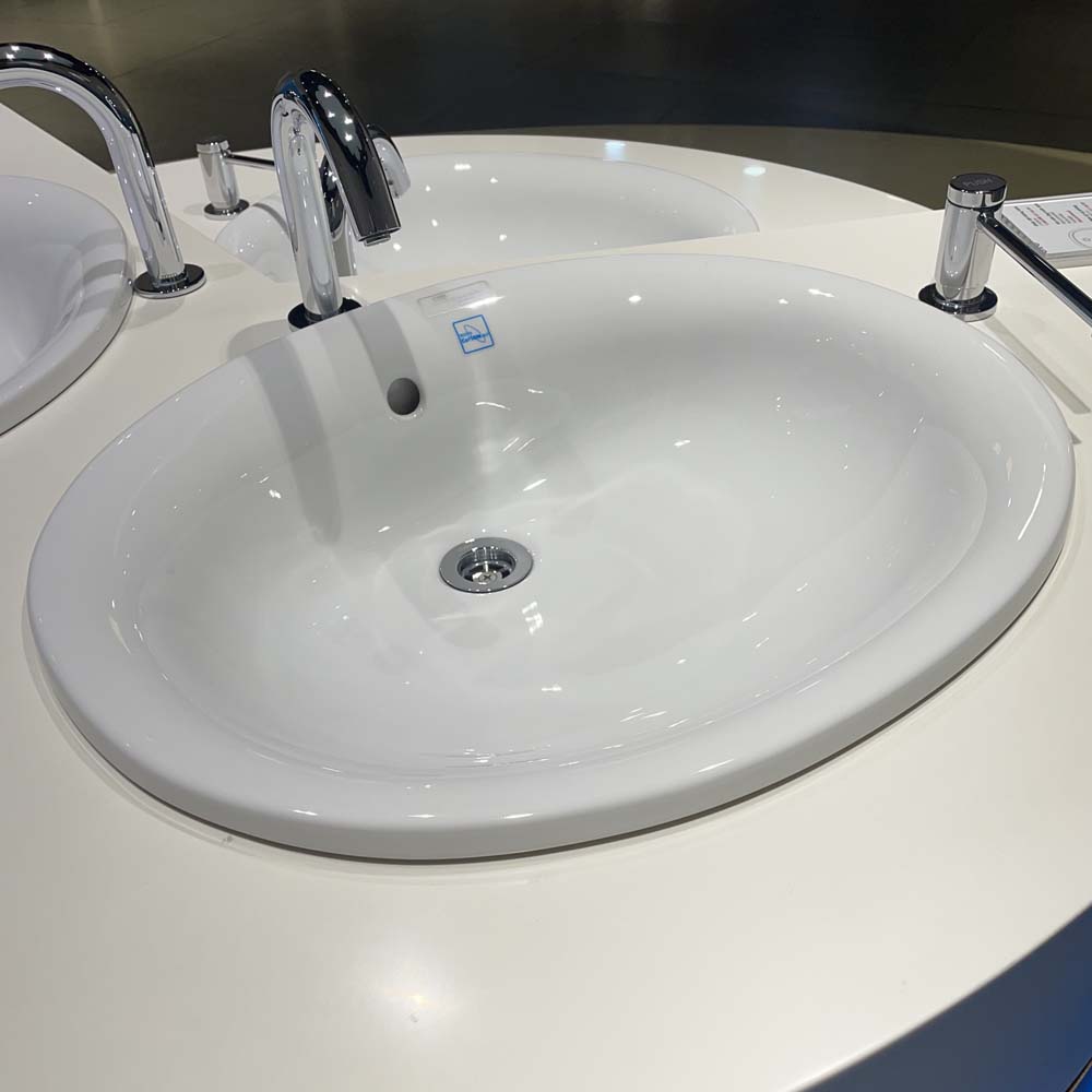 Chậu lavabo dương vành TOTO L762