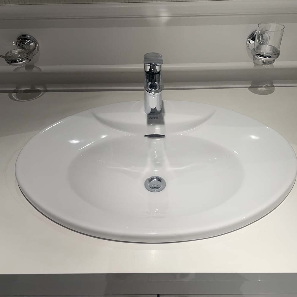 Chậu lavabo dương vành TOTO L909C