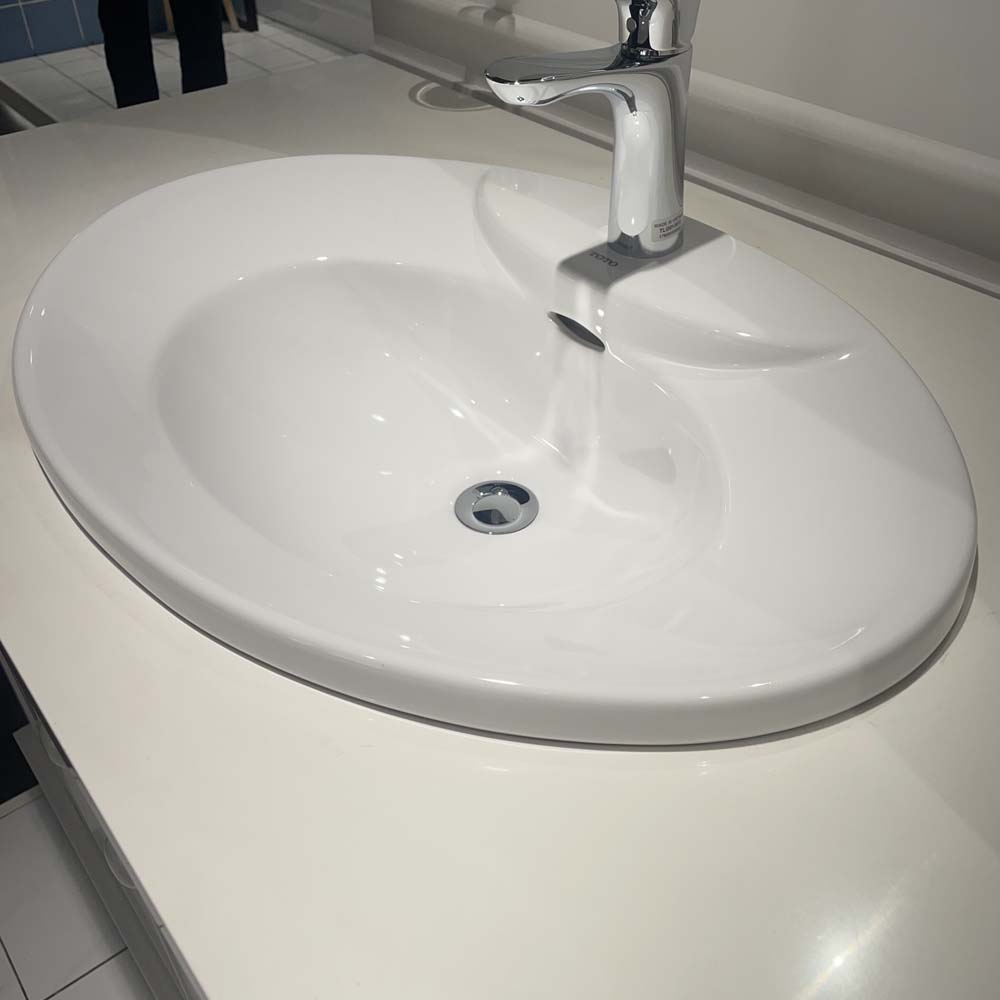 Chậu lavabo dương vành TOTO L909C