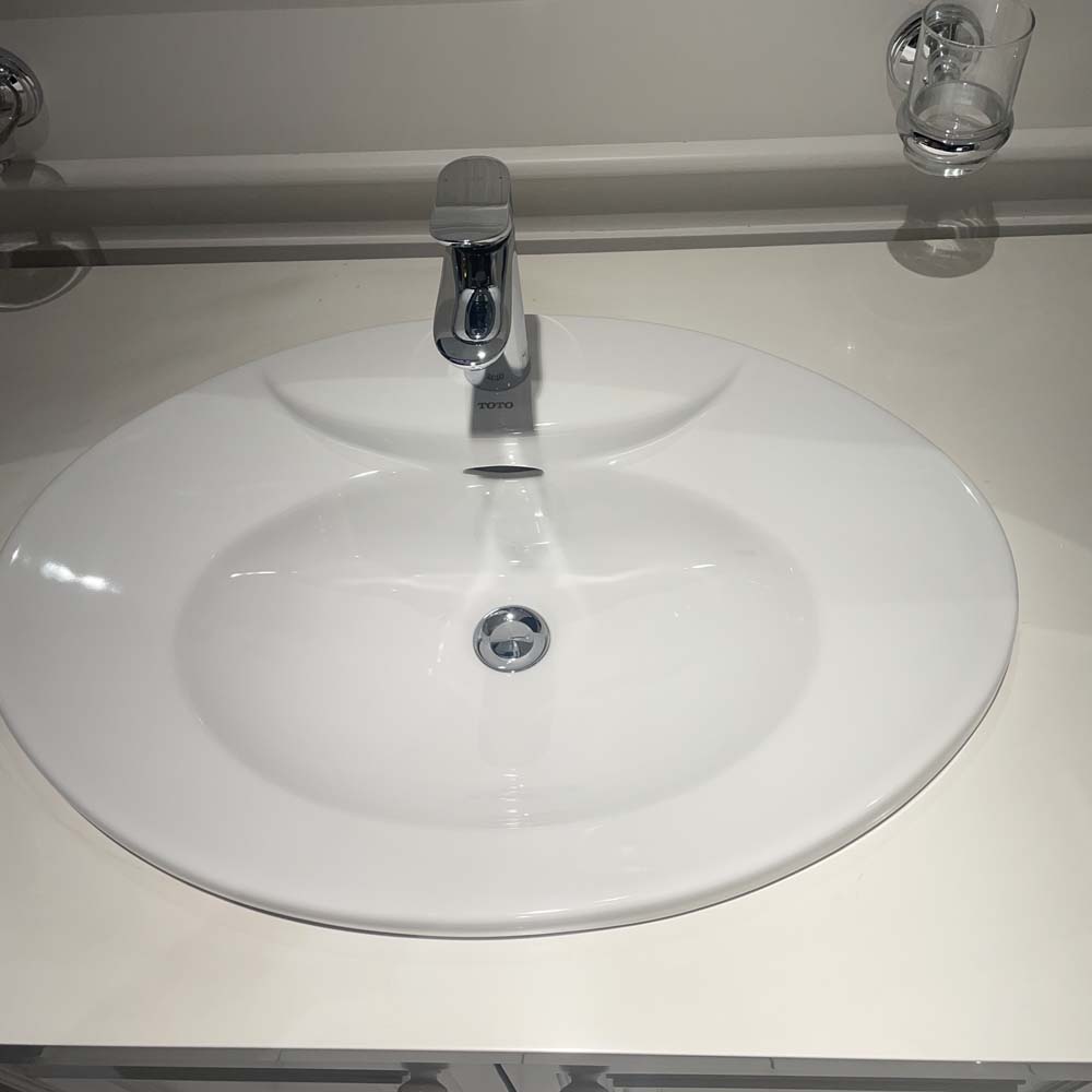 Chậu lavabo dương vành TOTO L909C