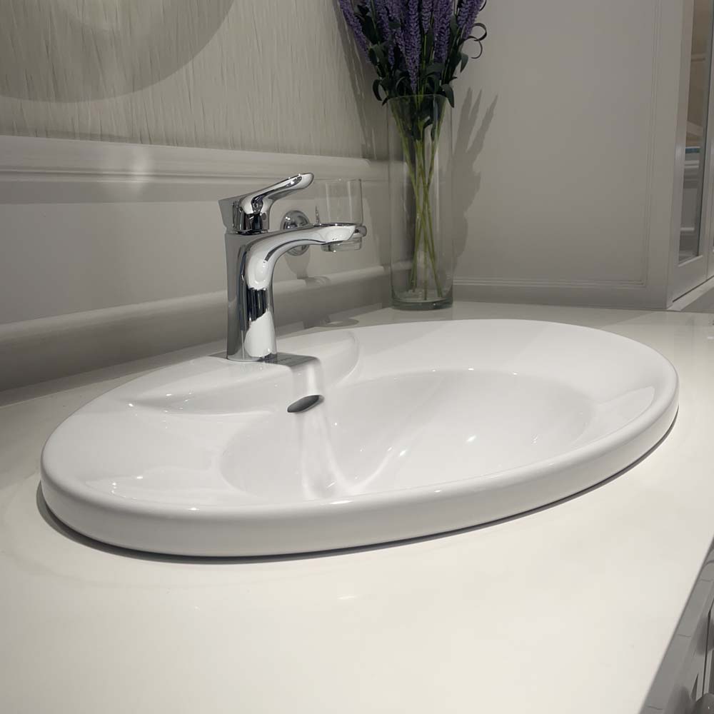 Chậu lavabo dương vành TOTO L909C