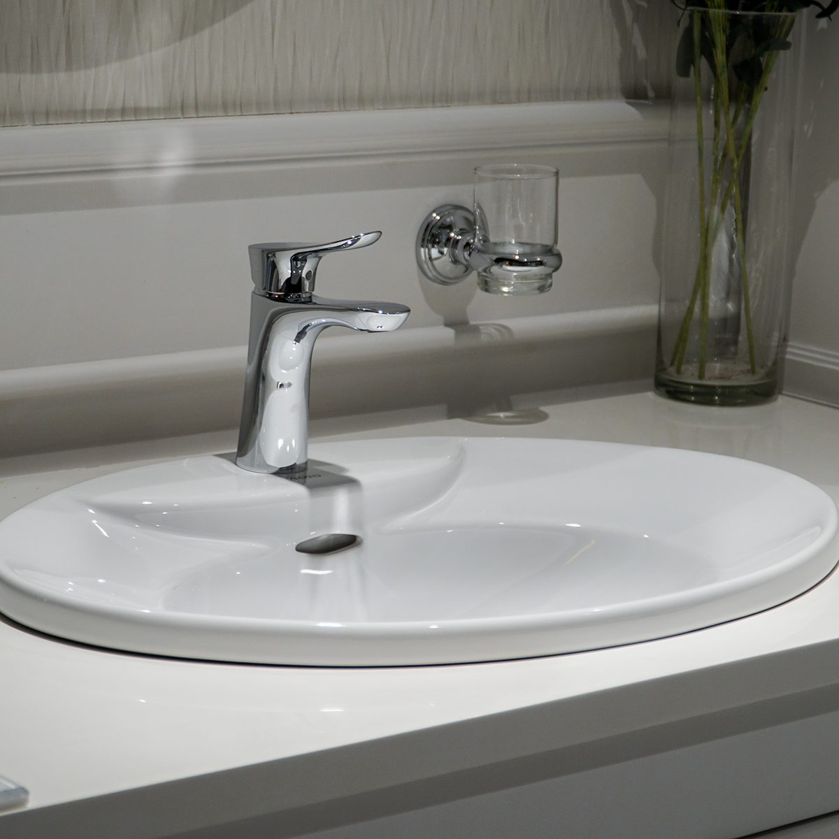 Chậu lavabo dương vành TOTO L909C