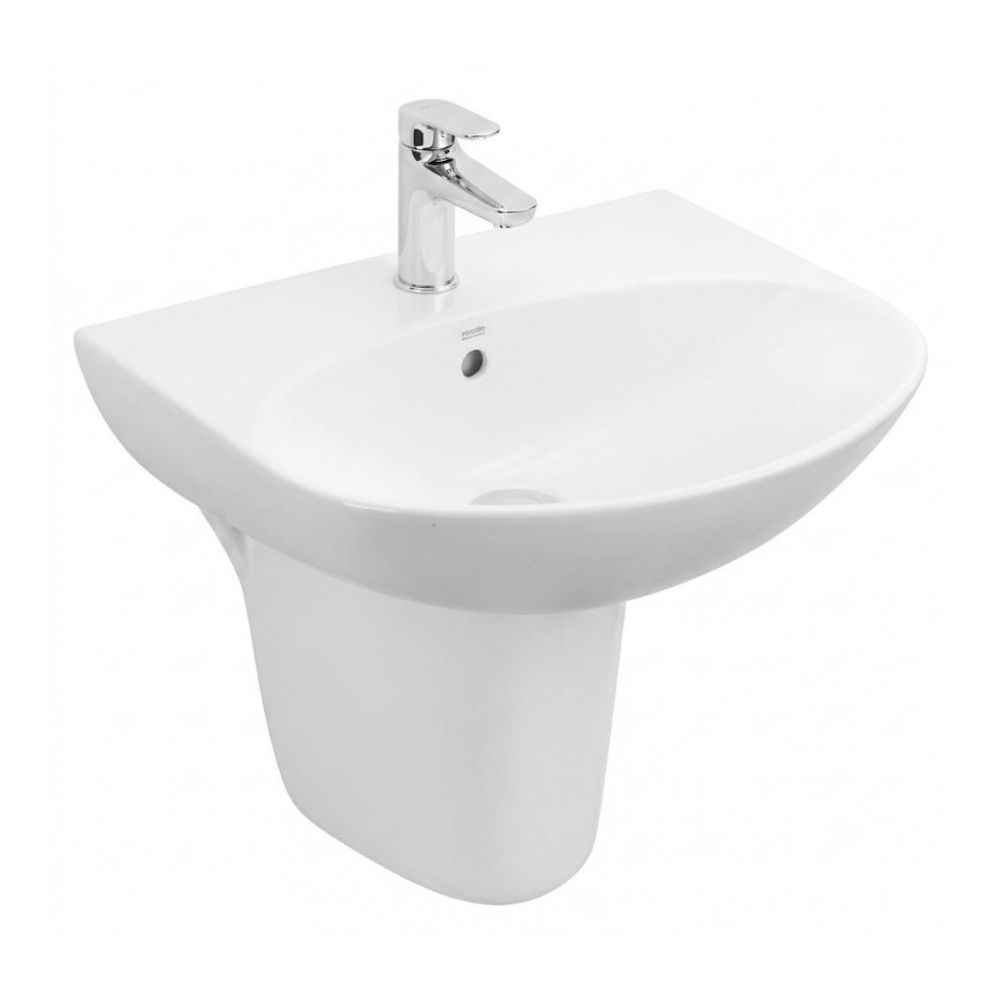 Chậu rửa lavabo treo tường TOTO LHT333C#XW chân lửng