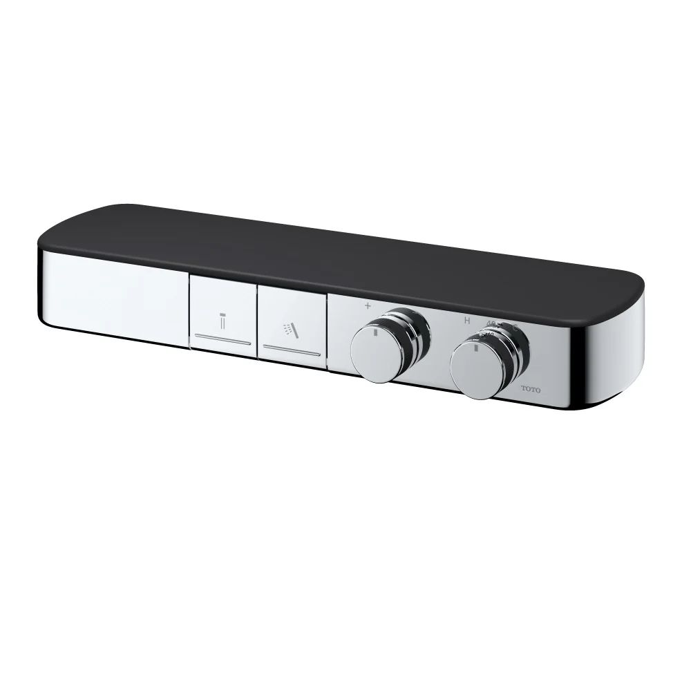 Củ sen tắm nhiệt độ TOTO TBV124B0A kèm kệ để đồ và vòi xả bồn