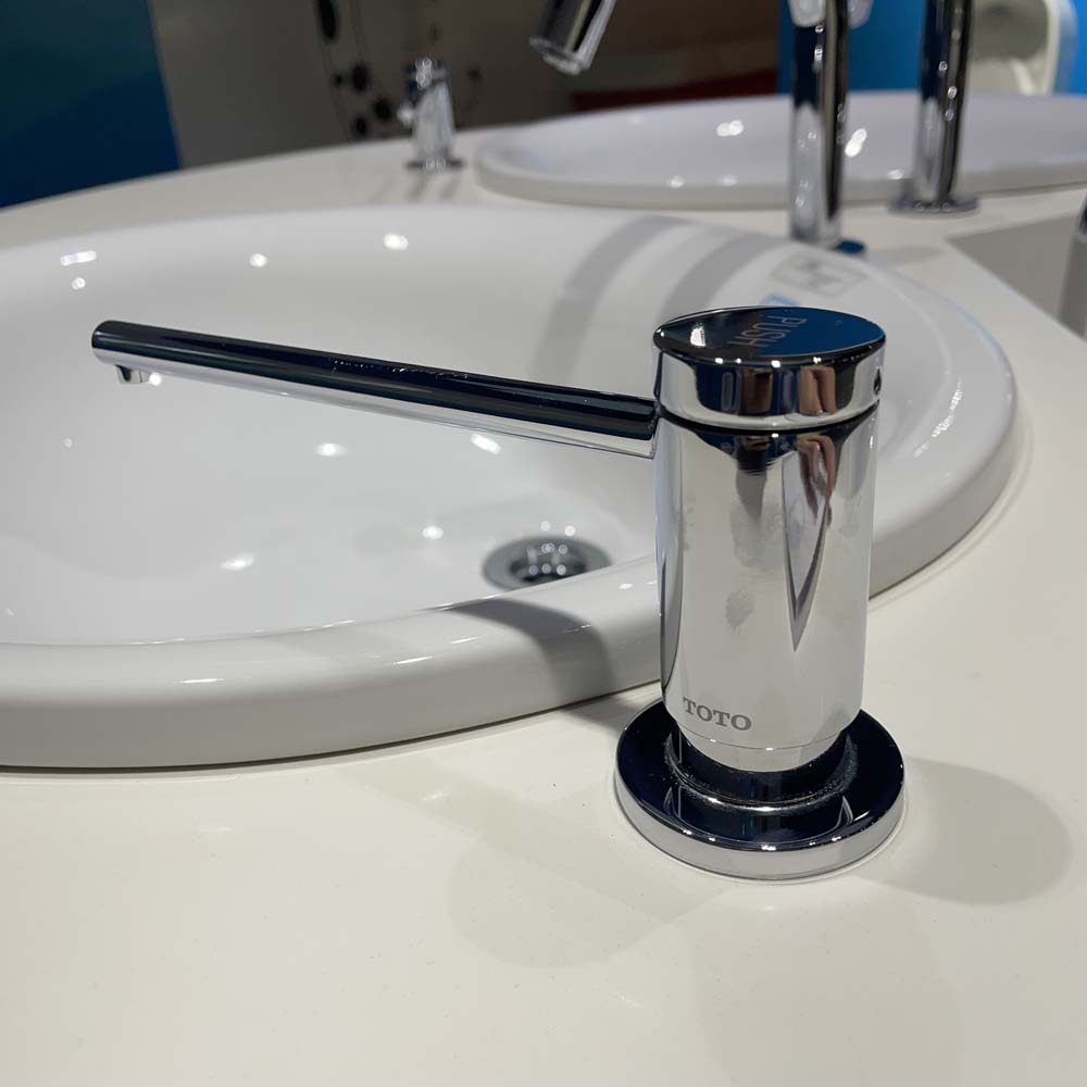 Hộp đựng xà phòng TOTO TX728AEV1Z dạng nhấn lắp trên bàn