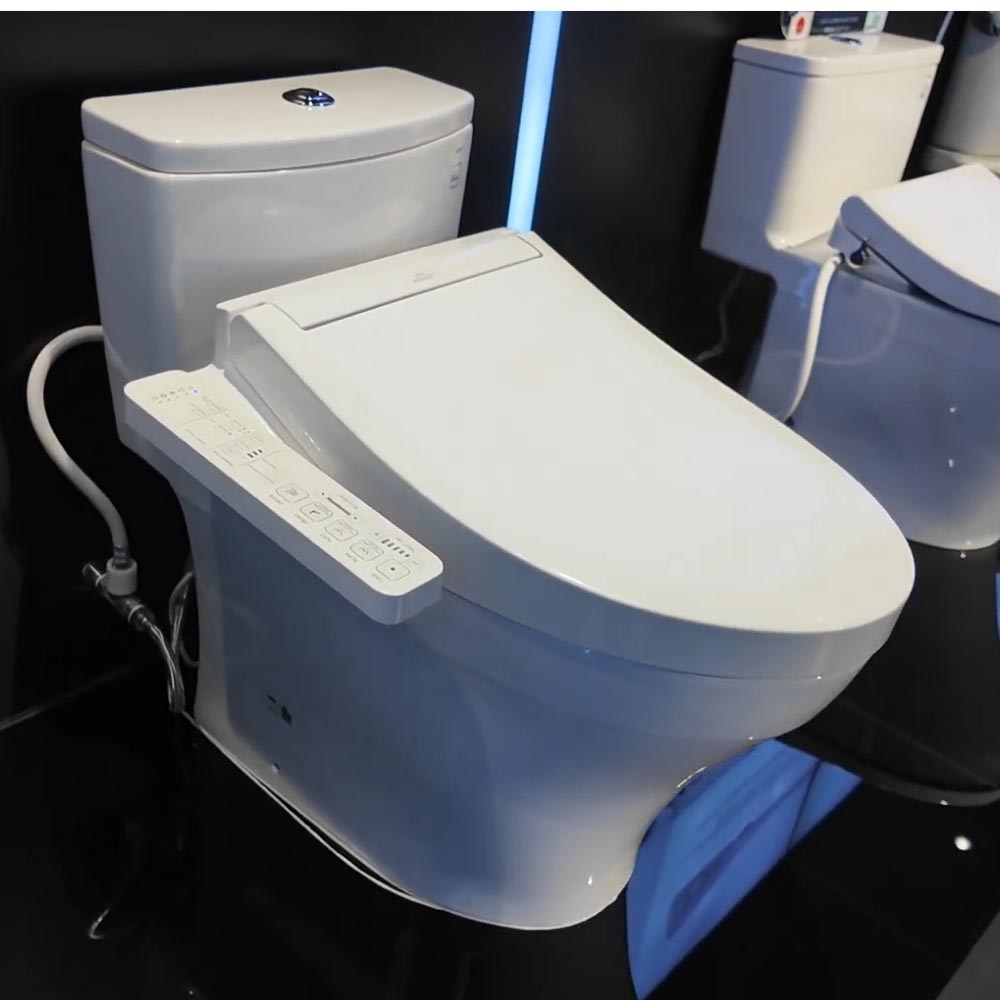 Nắp bồn cầu thông minh Washlet C2 TOTO TCF23460AAA (W17) dành cho bồn cầu giấu dây