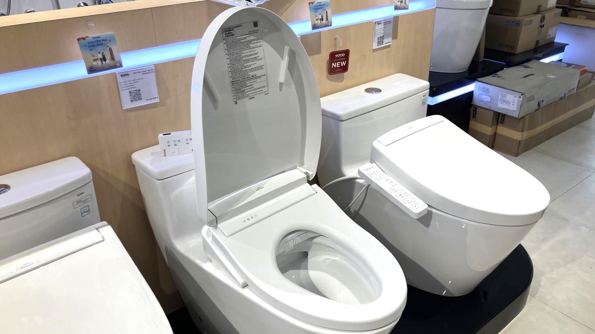 Nắp bồn cầu thông minh Washlet S5 TOTO TCF34461GAA (W25)