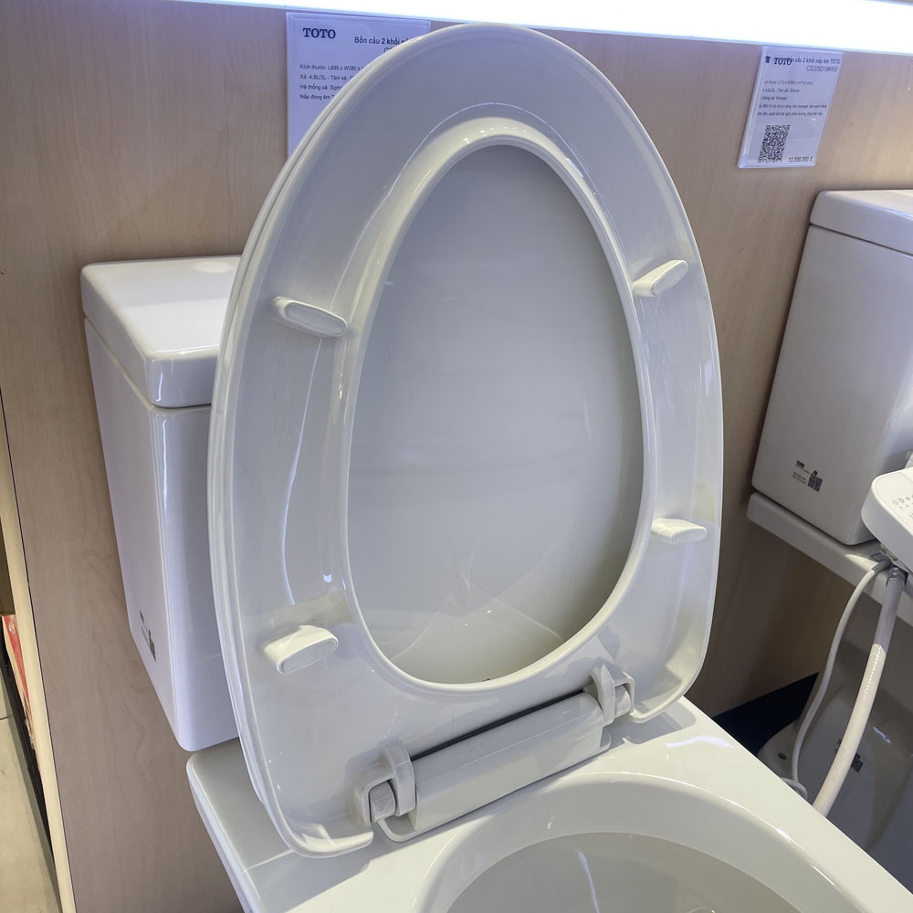 Nắp bồn cầu đóng êm TOTO TC395VS (T10)