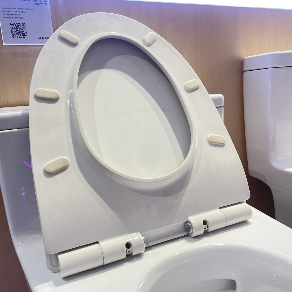 Nắp bồn cầu đóng êm TOTO TC600VS (T8)