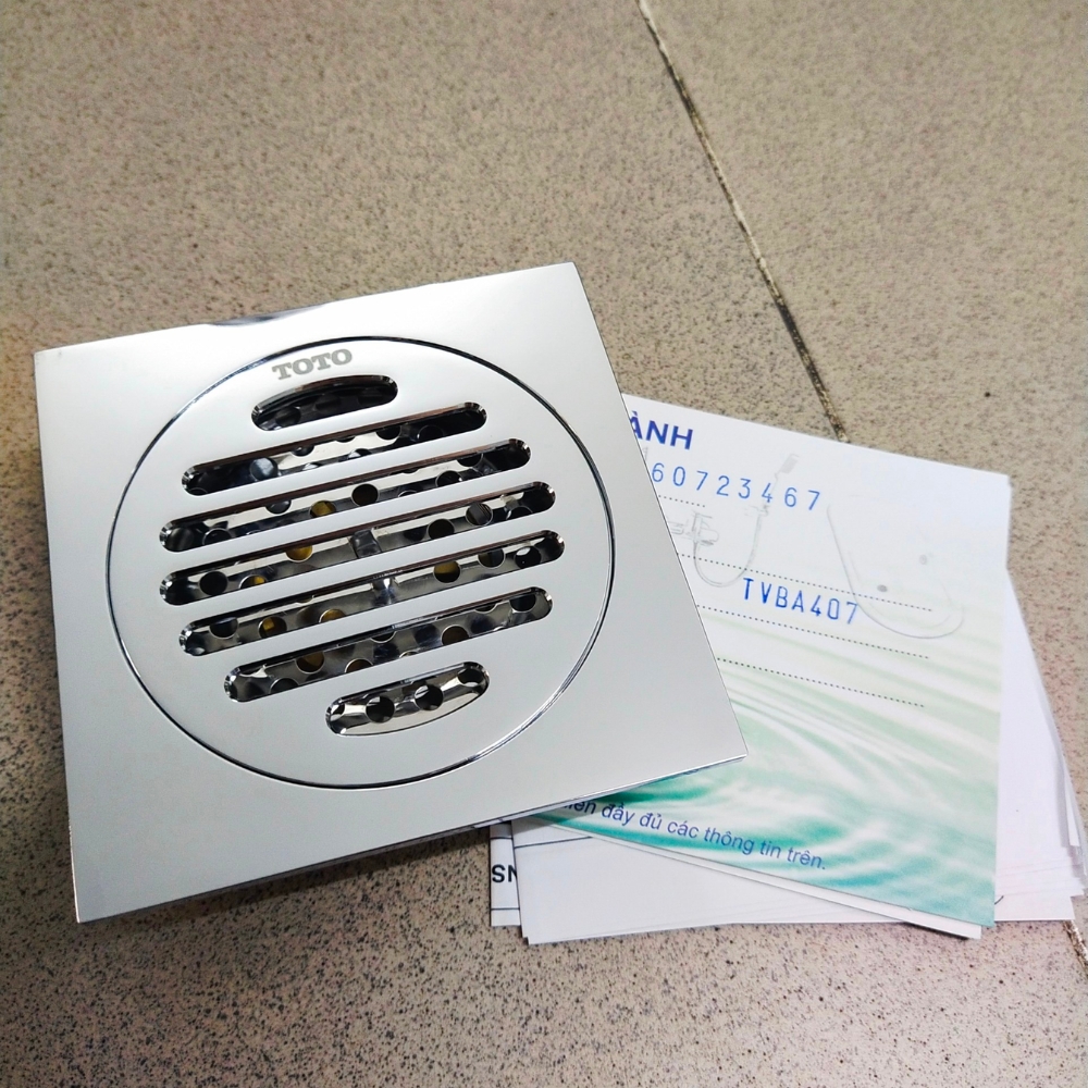 Ga thoát sàn TOTO TVBA407 ngăn mùi, chống côn trùng