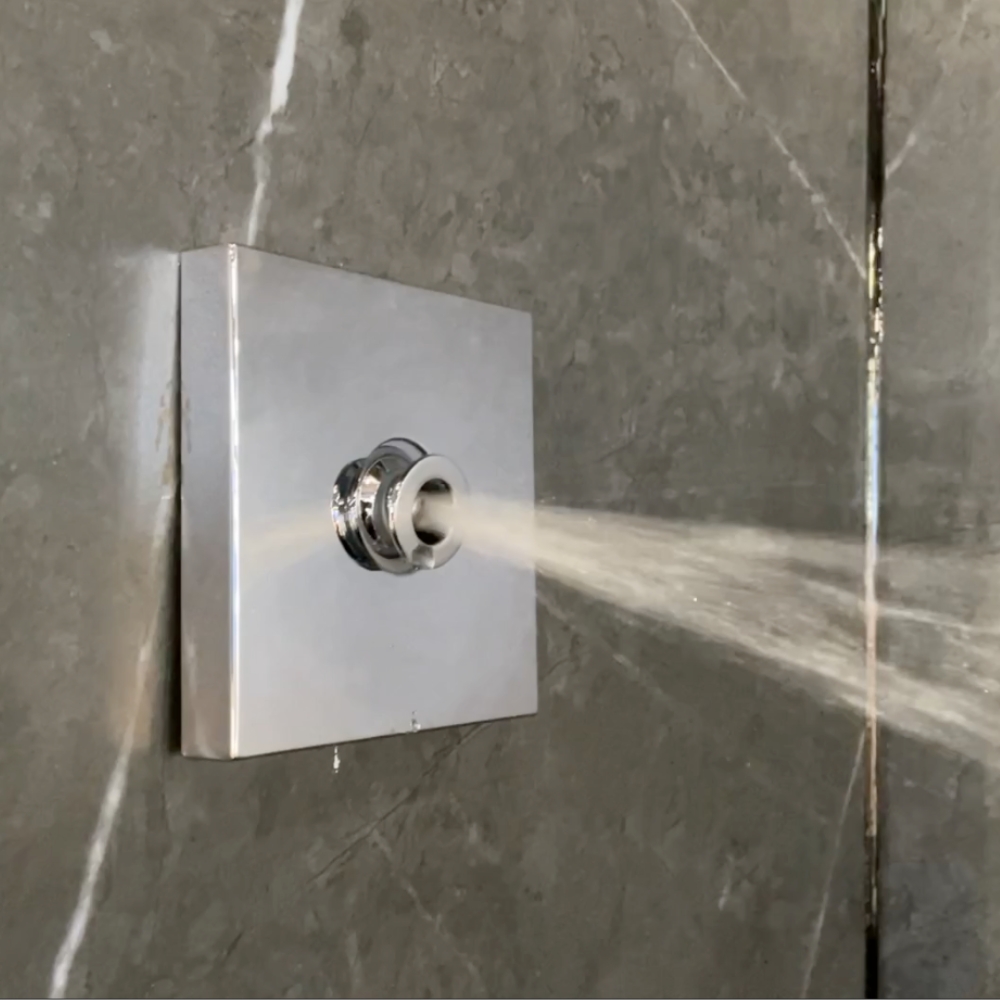 Đầu phun sen TOTO TBW08008A âm tường dòng G loại vuông 1 chế độ