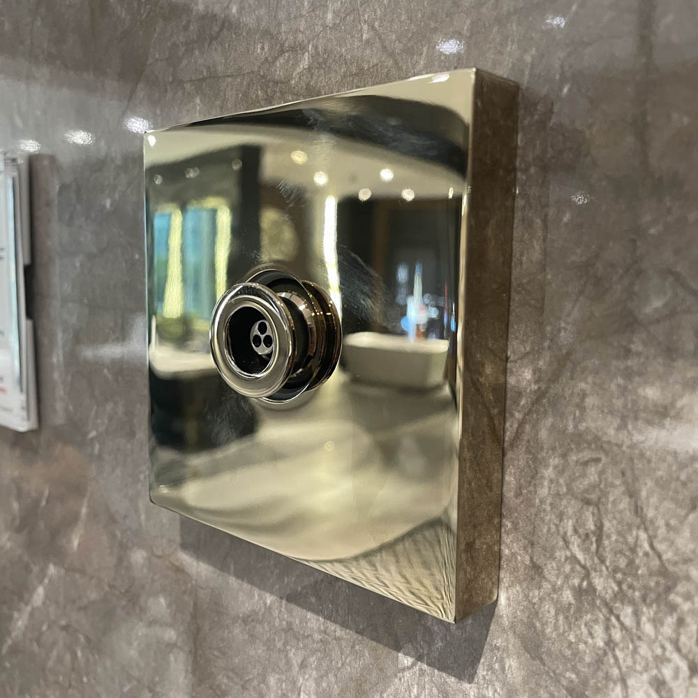 Đầu phun sen TOTO TBW08008A âm tường dòng G loại vuông 1 chế độ