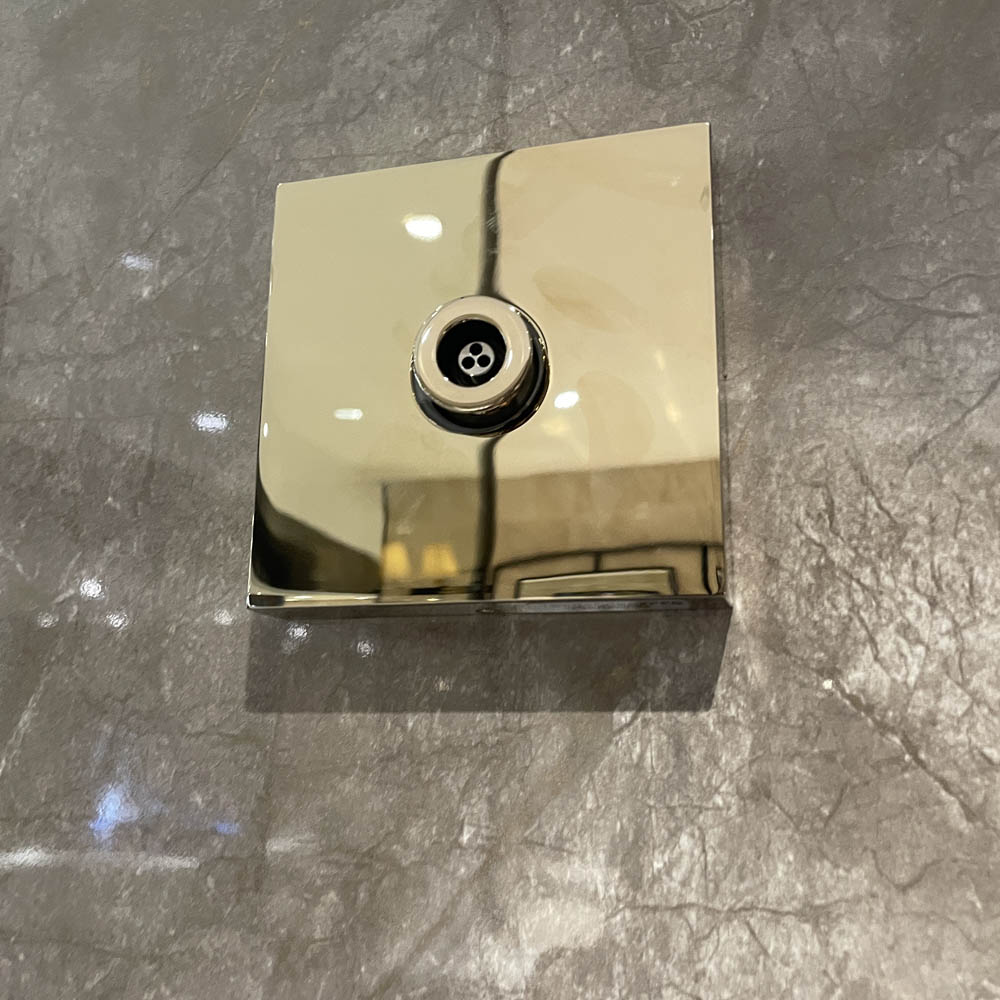 Đầu phun sen TOTO TBW08008A âm tường dòng G loại vuông 1 chế độ