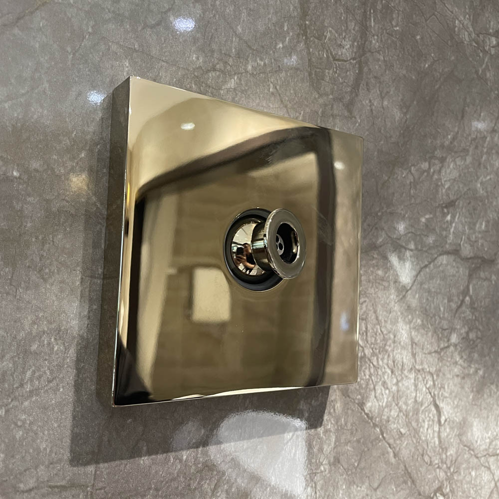 Đầu phun sen TOTO TBW08008A âm tường dòng G loại vuông 1 chế độ