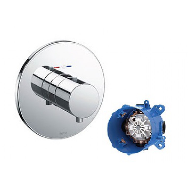 Set sen tắm âm tường 3 đường nước nhiệt độ TOTO GLOBAL FITTINGS TBW07003A