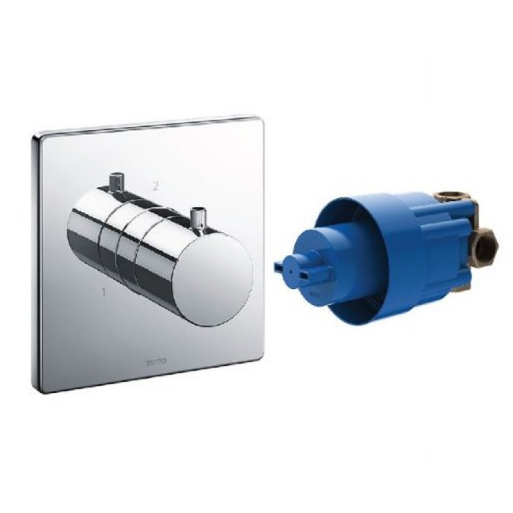 Set sen tắm âm tường 3 đường nước nóng lạnh TOTO GLOBAL FITTINGS TBW08003A1