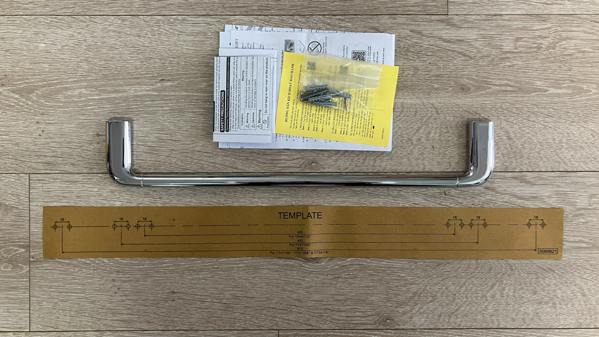 Thanh vắt khăn đơn TOTO YT411S4V
